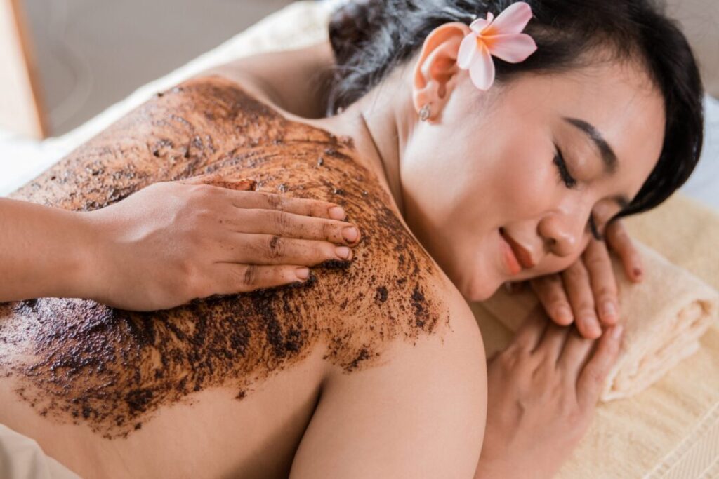 pijat lulur body scrub